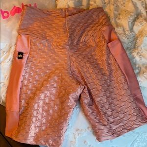 Chrome Pocket Shorts Rose Quartz
